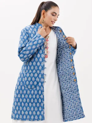 Shishir Neelam Quilted Reversible Jacket