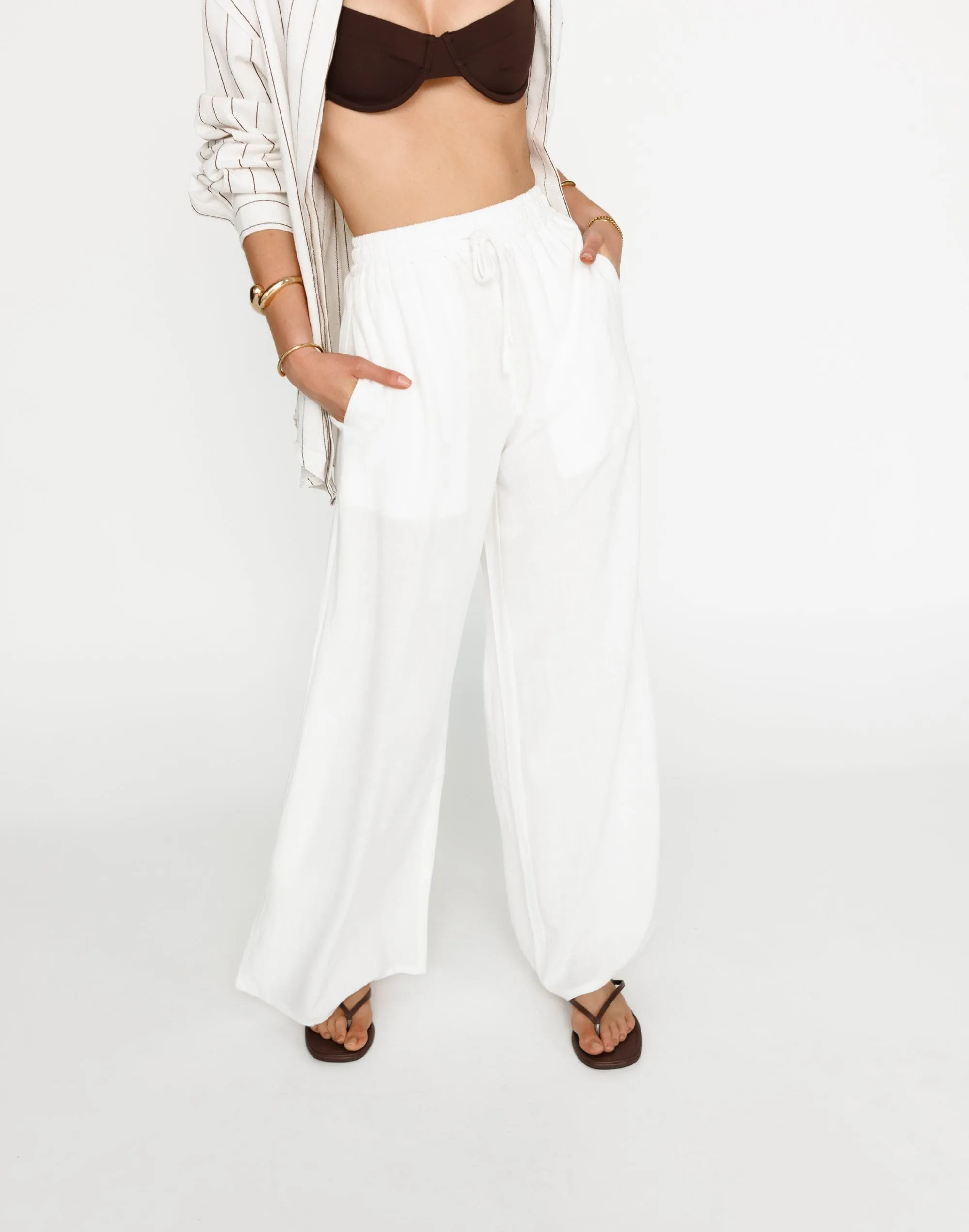 Showdown Pants (White)