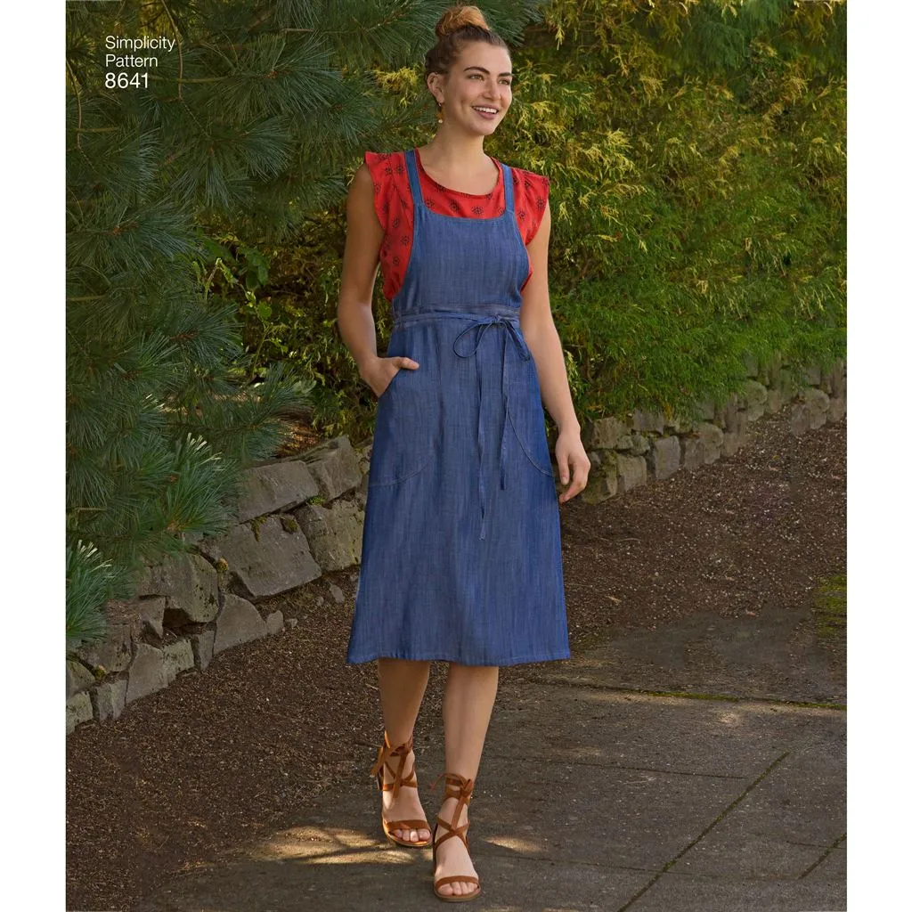 Simplicity Pattern 8641 Women’s Jumper Dress