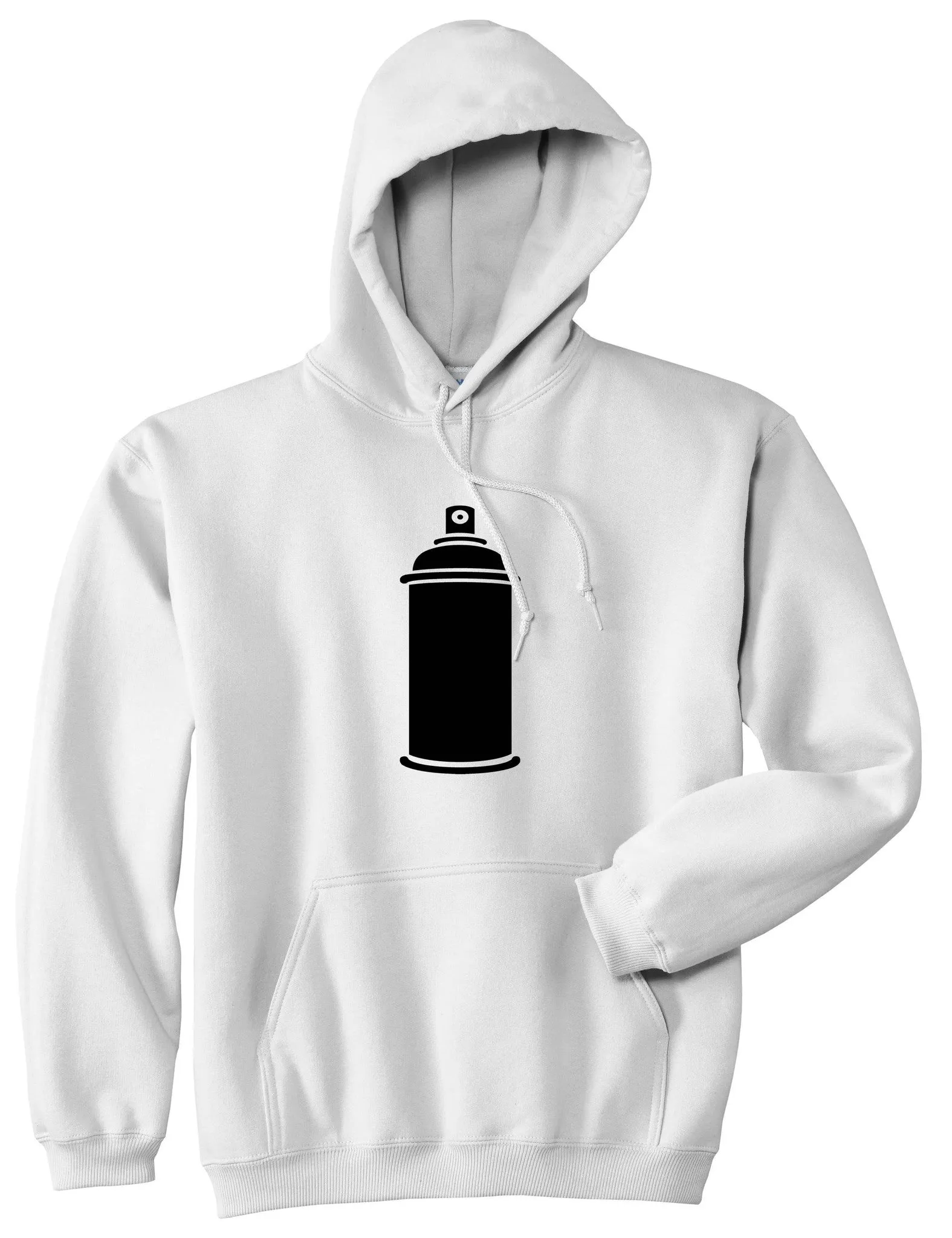 Spray Can Graffiti Pullover Hoodie Hoody