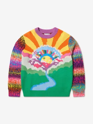 Stella McCartney Girls Sunset Knitted Jumper