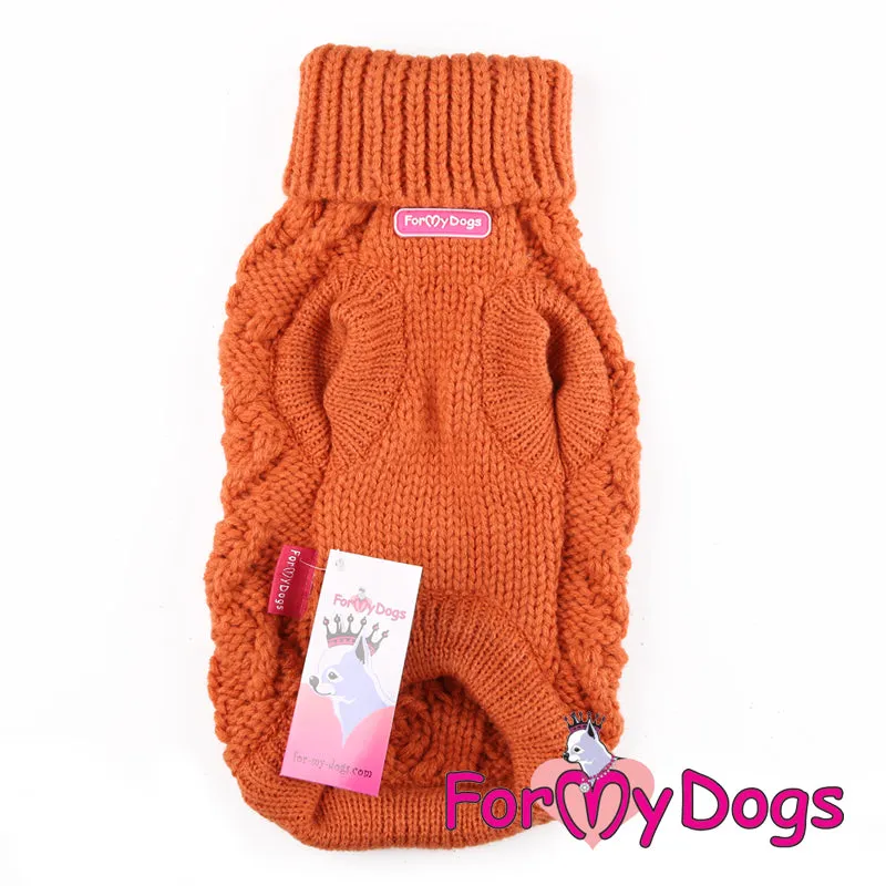 Tangerine Dream Acrylic Aran Jumper