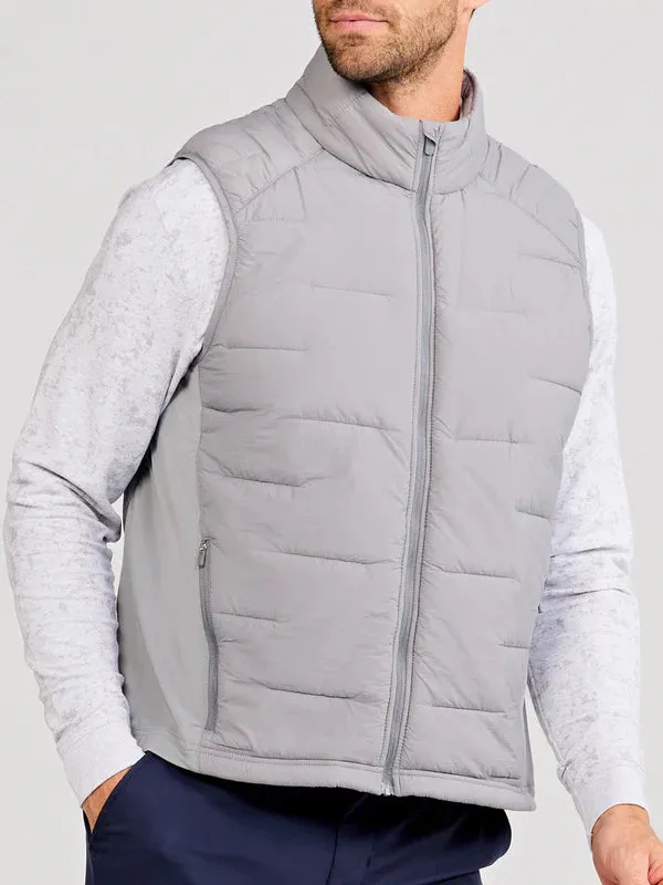 tasc Performance Men's Windermere Hybrid Vest in Shark Gray