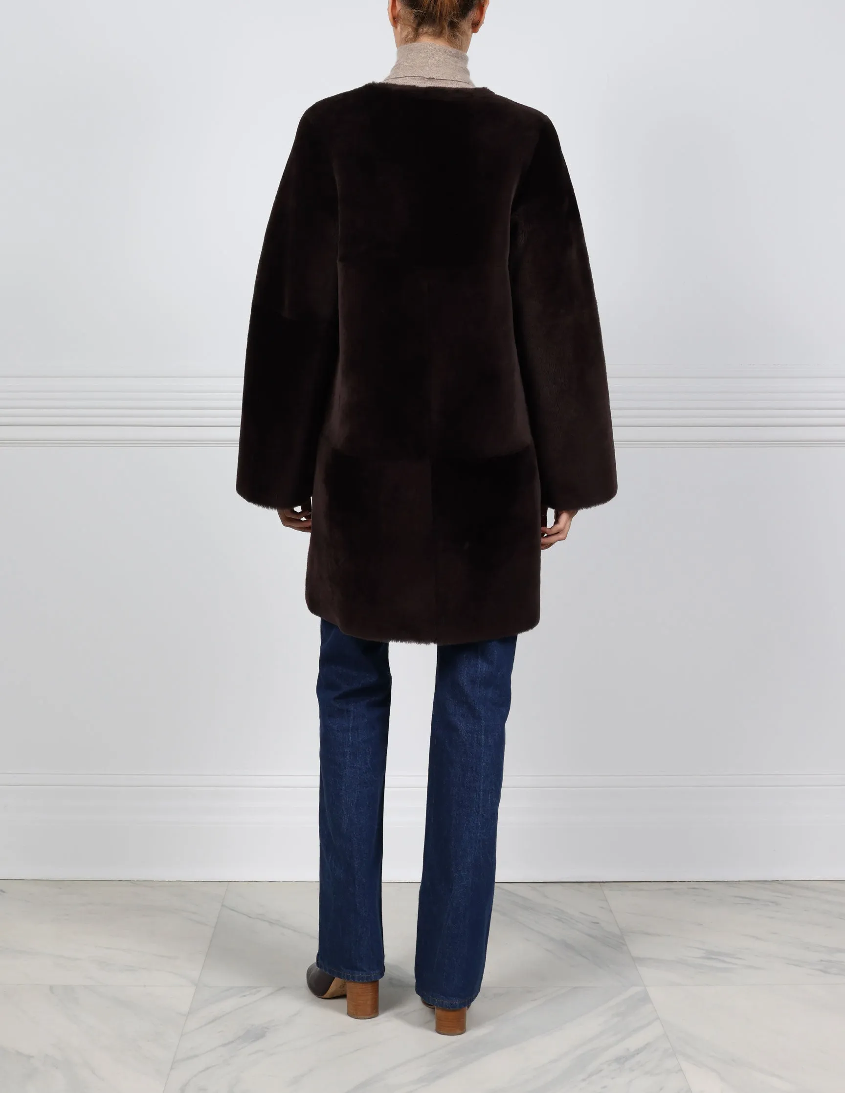 The Tempest Reversible Shearling Coat