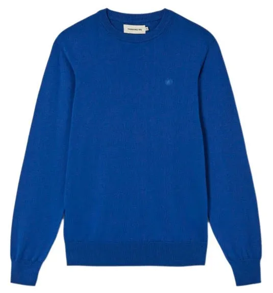 THINKING MU Orlando knit jumper navy men