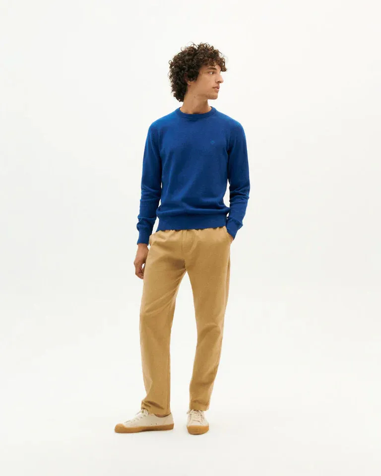 THINKING MU Orlando knit jumper navy men