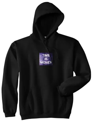 Time Is Money Snakesin Print Pullover Hoodie