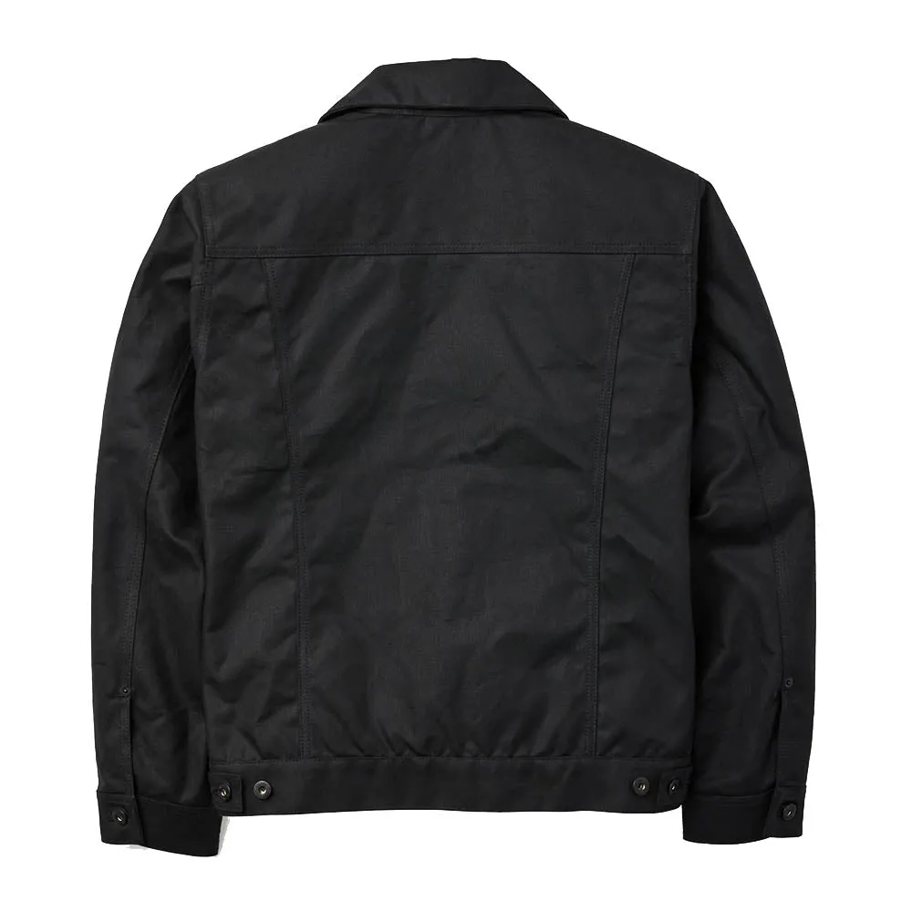 Tin Cloth Short Lined Cruiser Jacket - Black