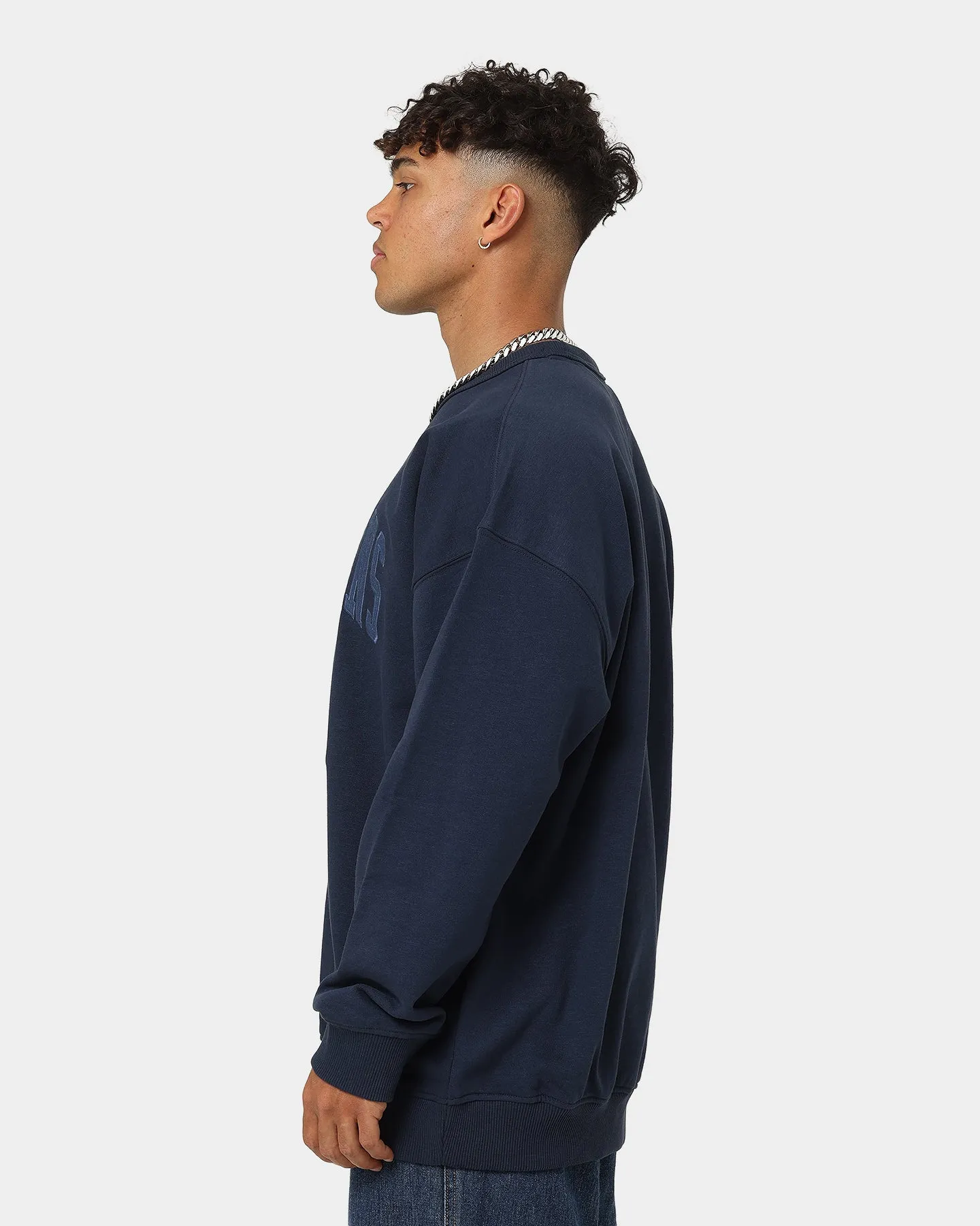 Tommy Jeans TJM Reverse Slub Crewneck Twilight Navy