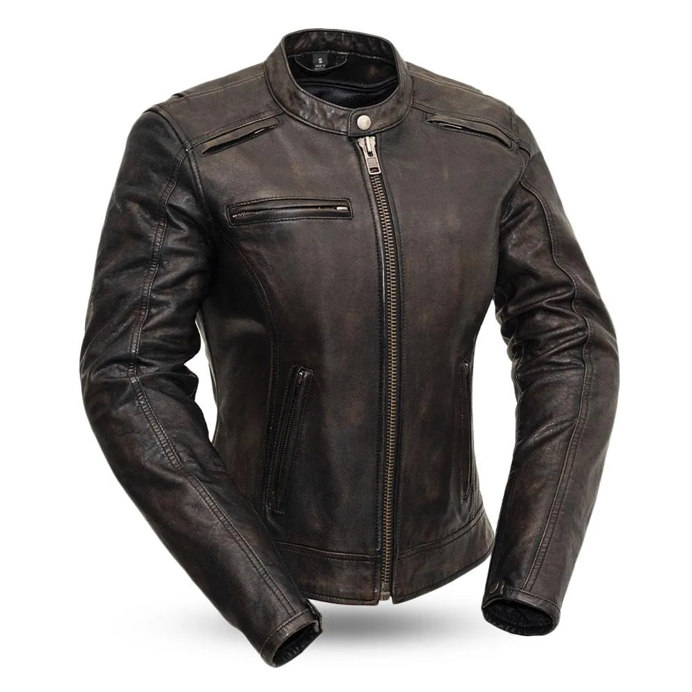 Trickster - Women's Leather Motorcycle Jacket