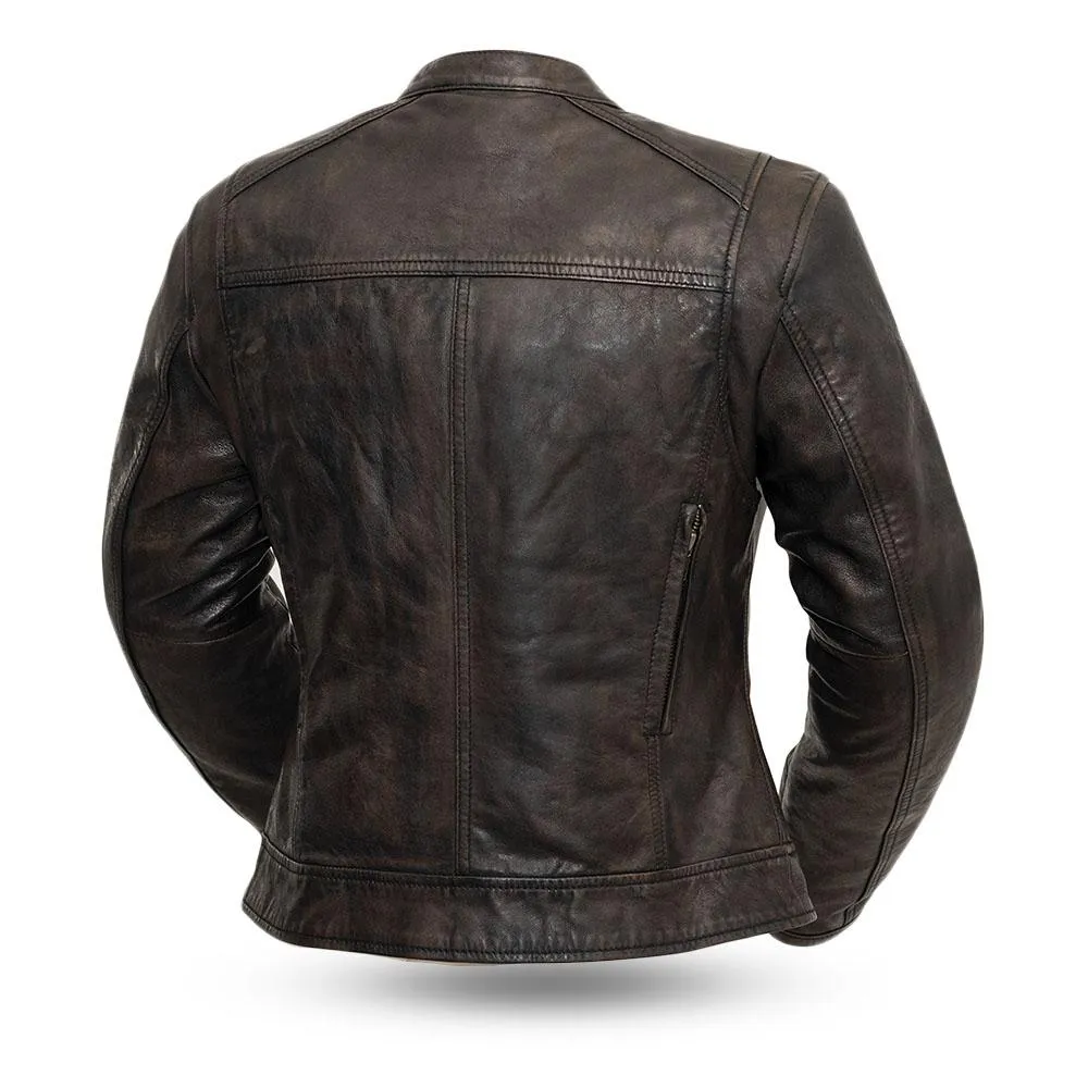 Trickster - Women's Leather Motorcycle Jacket