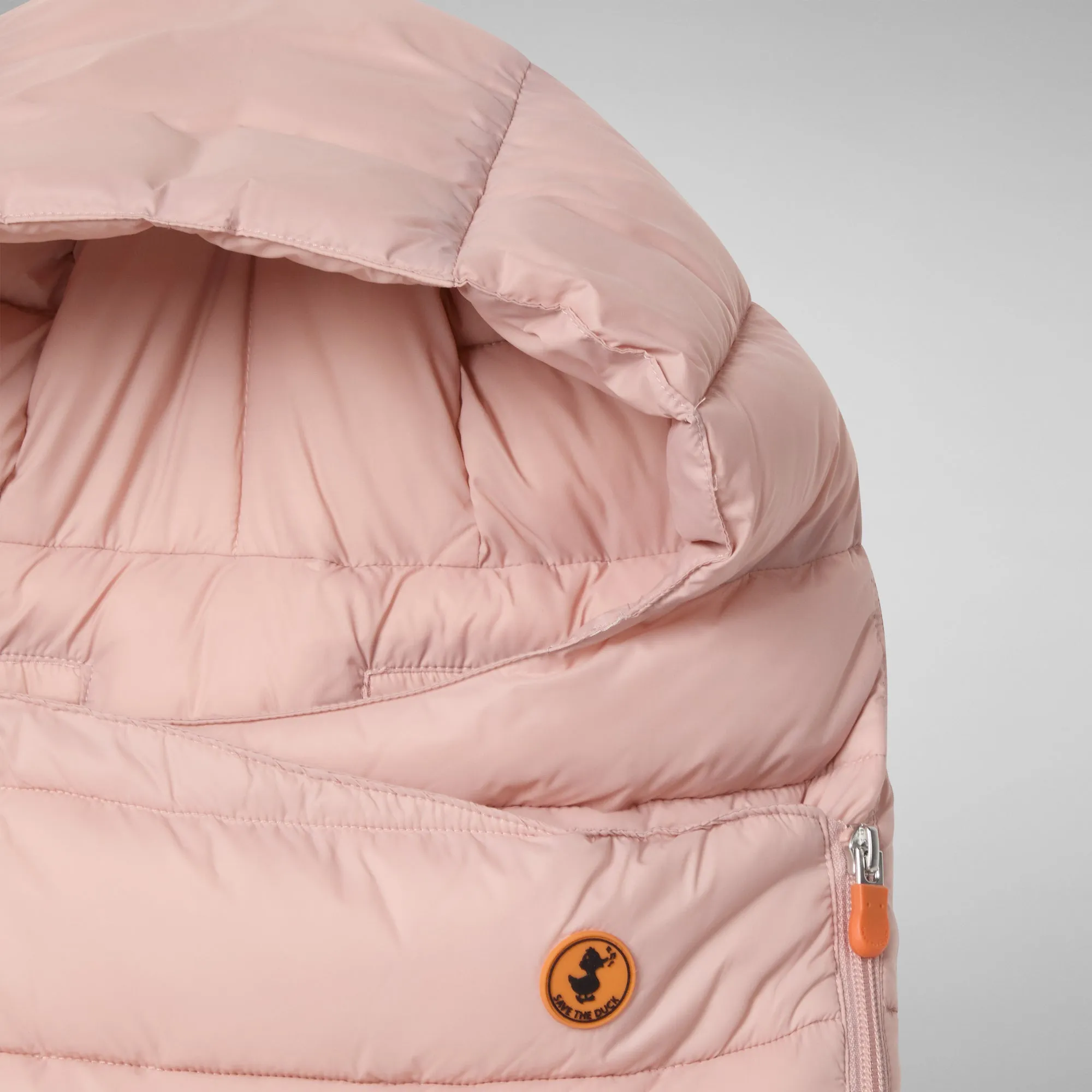 Unisex kids' baby sleeping bag May in blush pink