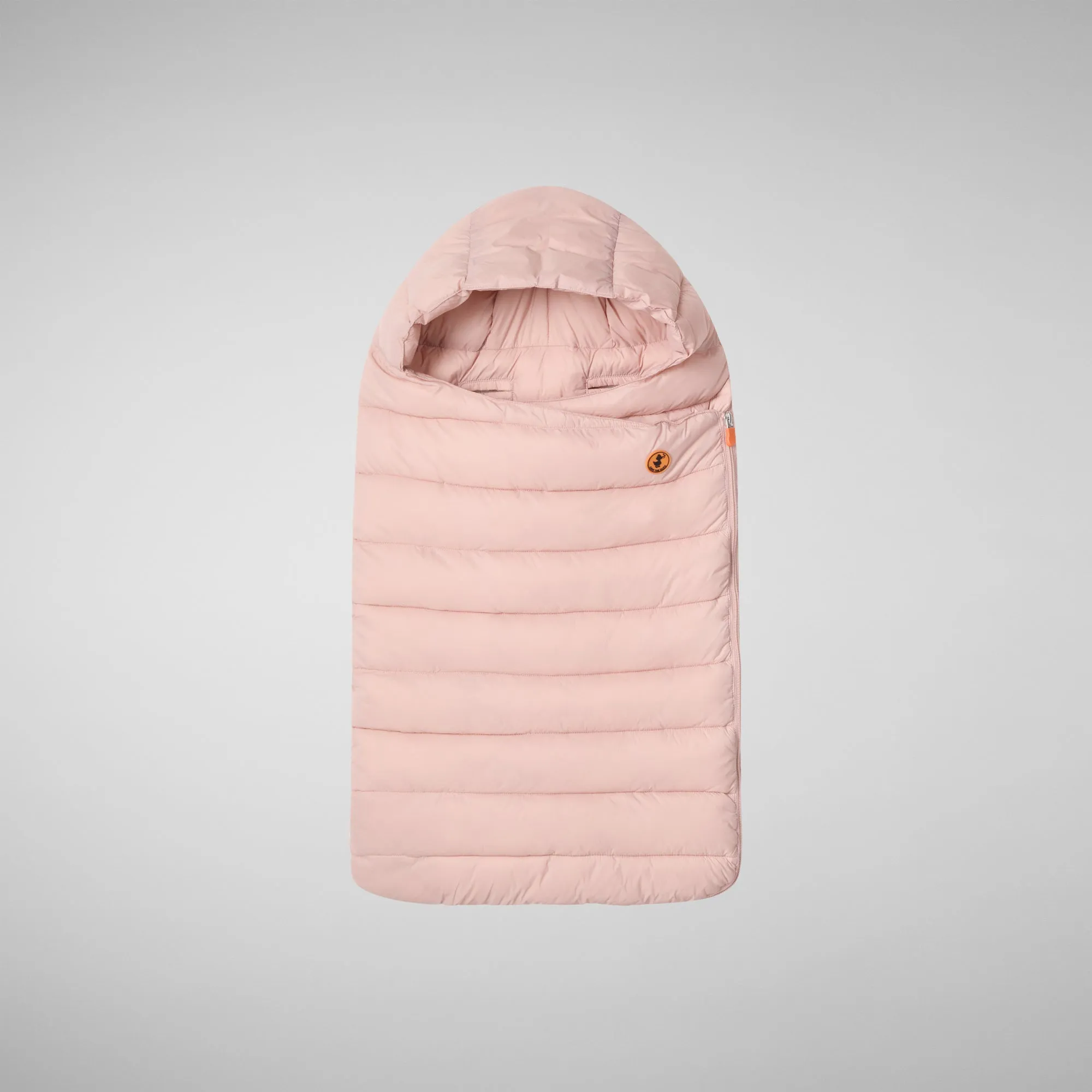 Unisex kids' baby sleeping bag May in blush pink