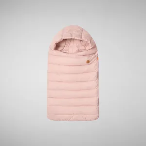 Unisex kids' baby sleeping bag May in blush pink