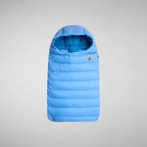 Unisex kids' baby sleeping bag May in cerulean blue