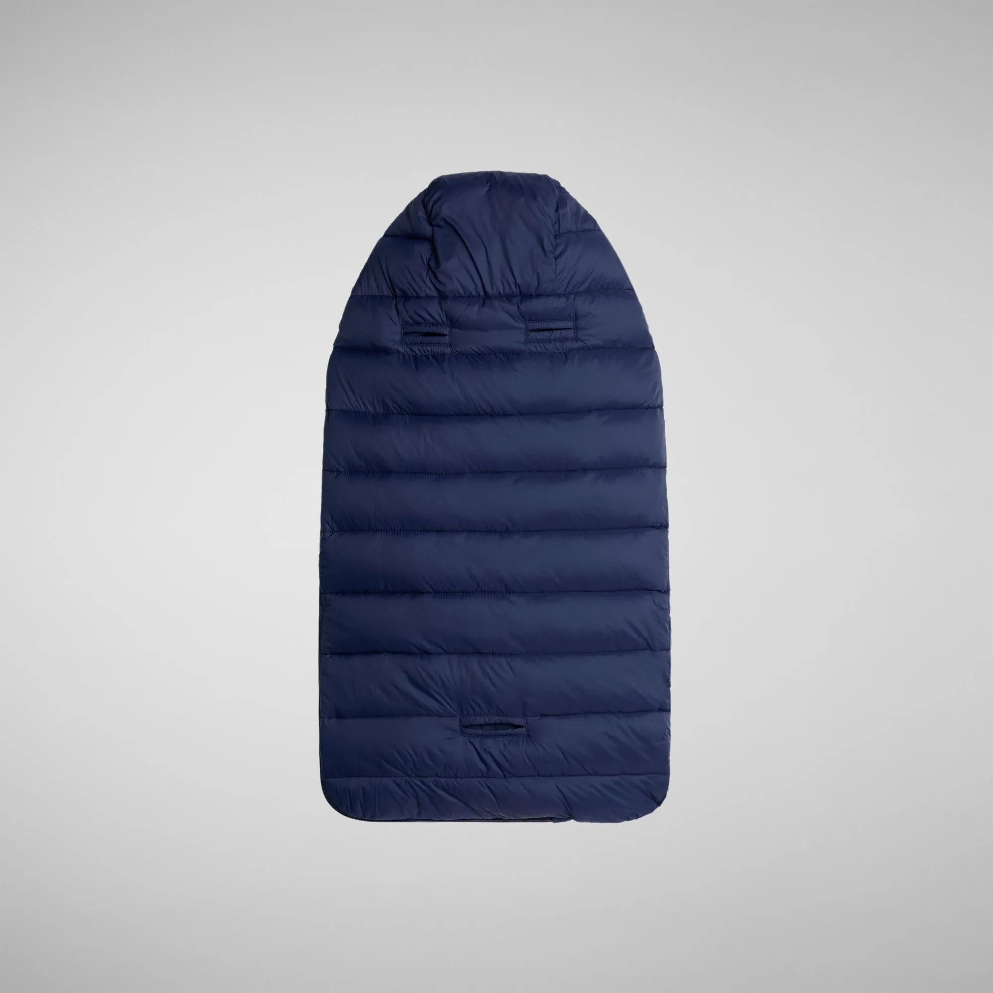 Unisex kids' baby sleeping bag May in navy blue