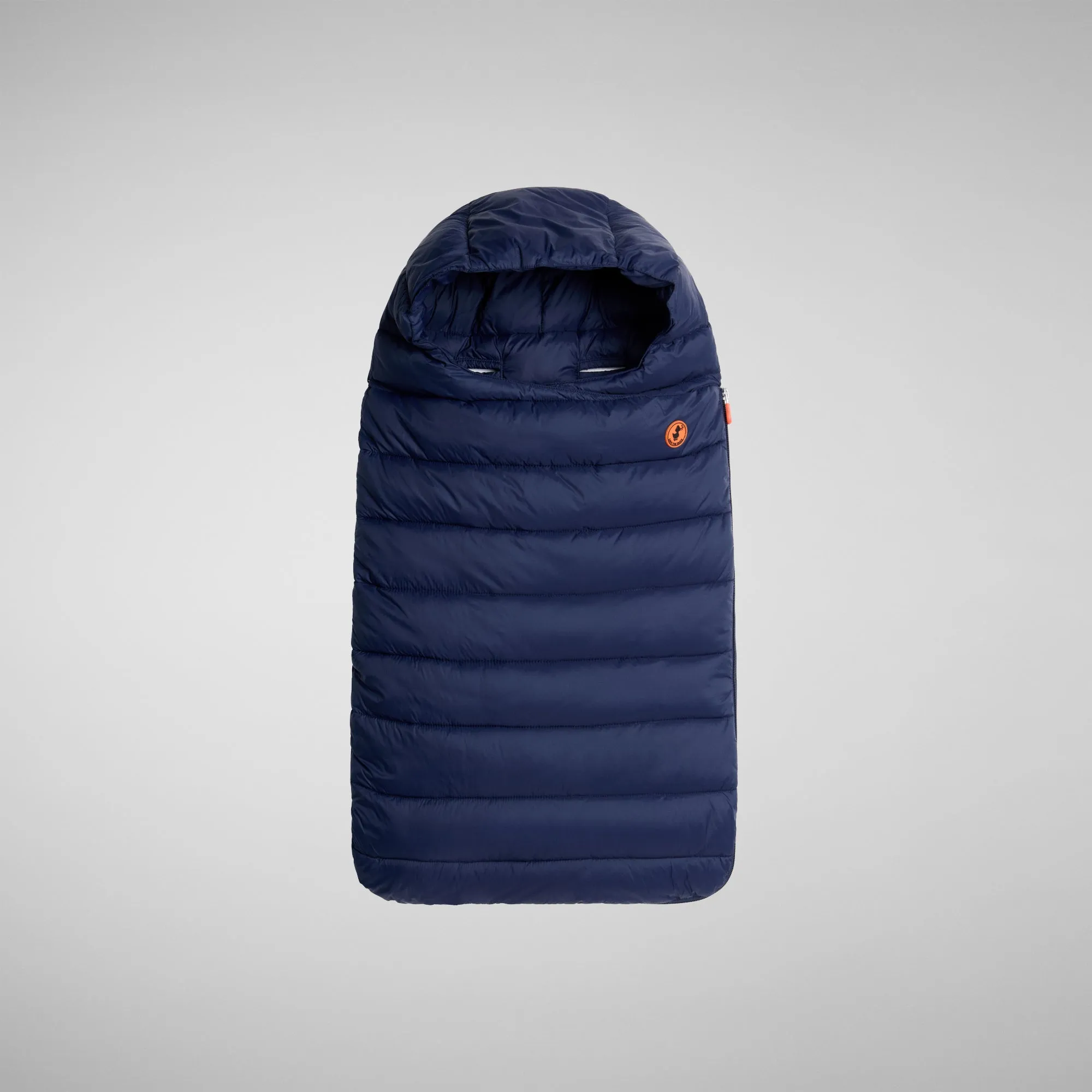 Unisex kids' baby sleeping bag May in navy blue