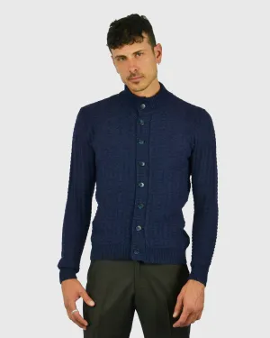 VINCENT & FRANKS W22SLB NAVY CARDIGAN