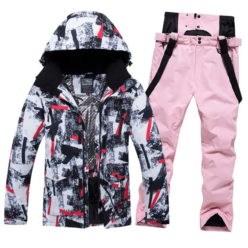 Winter Skiing Snowboarding Jakcets & Trousers Set