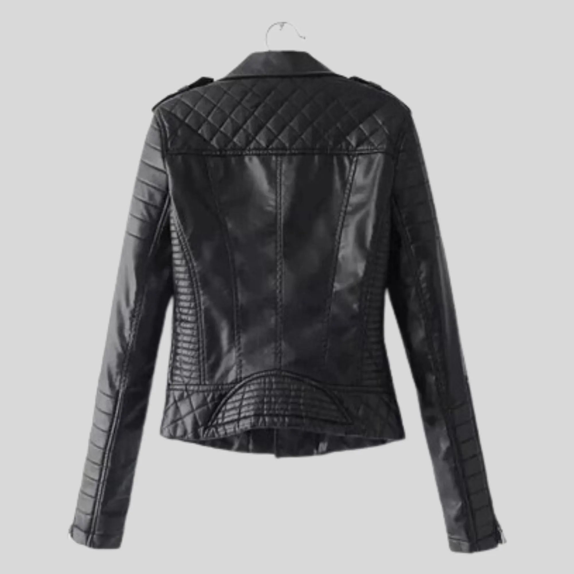 Women's Designer Motorcycle Biker Real Leather Jacket