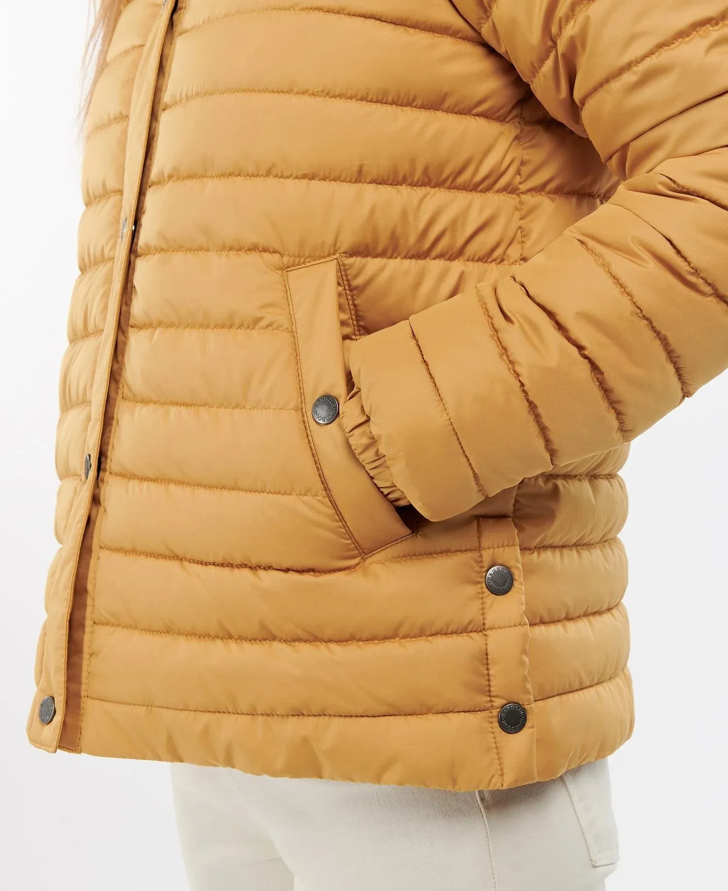 Women's Melita Quilted Jacket - Mustard