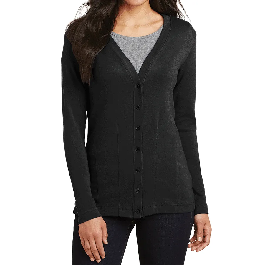 Women's Stretch Cotton Cardigan Sweater