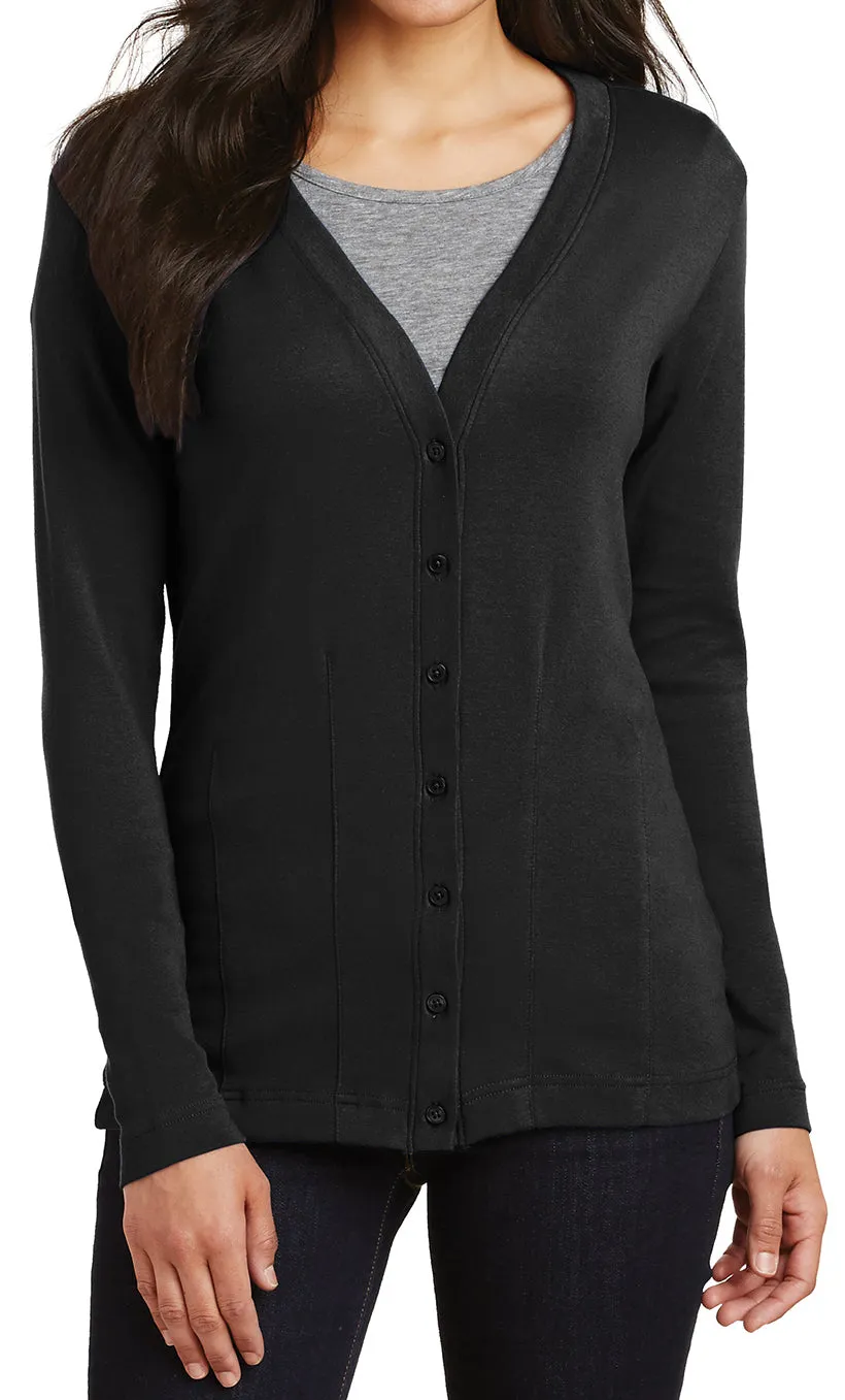 Women's Stretch Cotton Cardigan Sweater