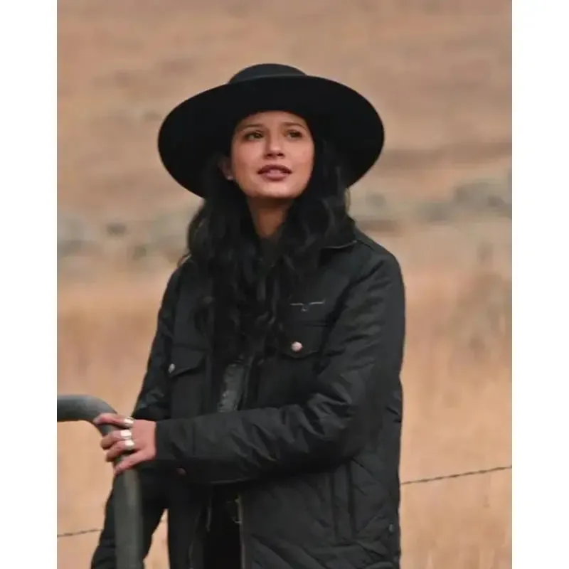 Yellowstone S04 Tanaya Beatty Quilted Jacket